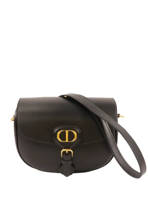 Christian Dior Pre-Owned Christian Dior Bobby buckle shoulder bag Black BOBBYMEDIUM