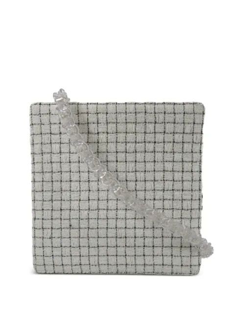 CHANEL Pre-Owned CC tweed shoulder bag Neutrals SHOULDERBAG