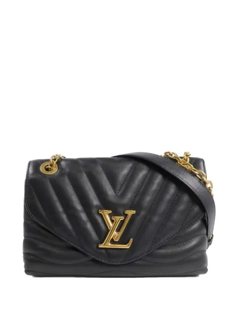 Louis Vuitton Pre-Owned New Wave chain shoulder bag Black M58552