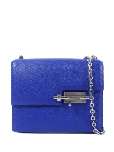 Hermès Pre-Owned 2018 Verrou chain-strap cross body bag Blue C7T