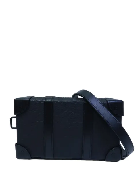 Louis Vuitton Pre-Owned Soft Trunk monogram-pattern shoulder bag Black M80224