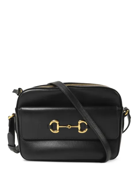 Gucci Pre-Owned Horsebit 1955 shoulder bag Black 645454