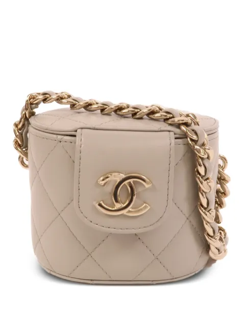 CHANEL Pre-Owned CC Vanity Case shoulder bag Neutrals AP2428