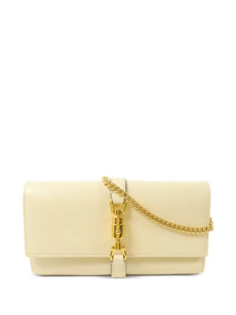 Gucci Pre-Owned Jackie 1961 piston-lock shoulder bag Neutrals 652681