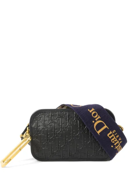 Christian Dior Pre-Owned Diorquake leather shoulder bag Black DIORQUAKEBAG