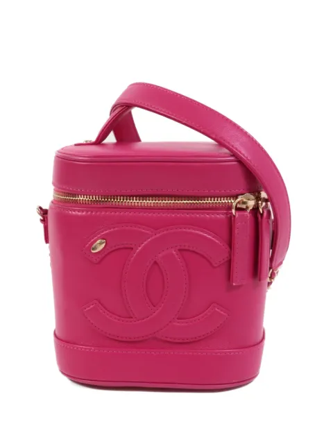 CHANEL Pre-Owned CC Vanity shoulder bag Pink AS0323