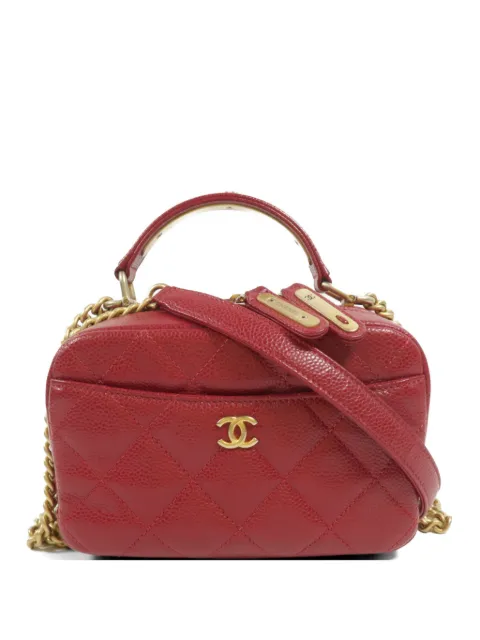 CHANEL Pre-Owned CC Camera tote bag Red A91906