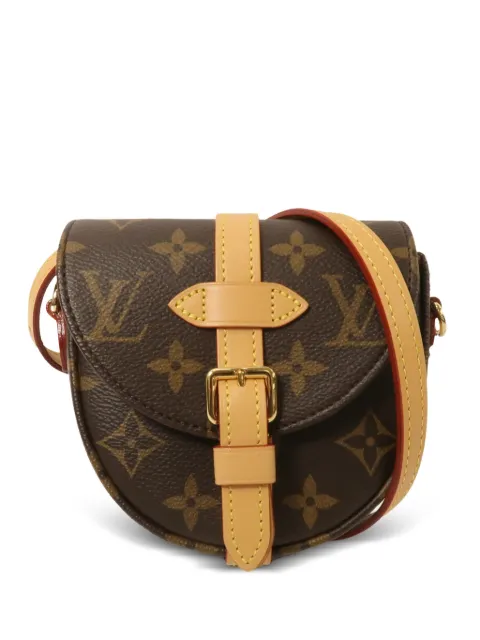 Louis Vuitton Pre-Owned Micro Chantilly Monogram canvas shoulder bag Brown M46643