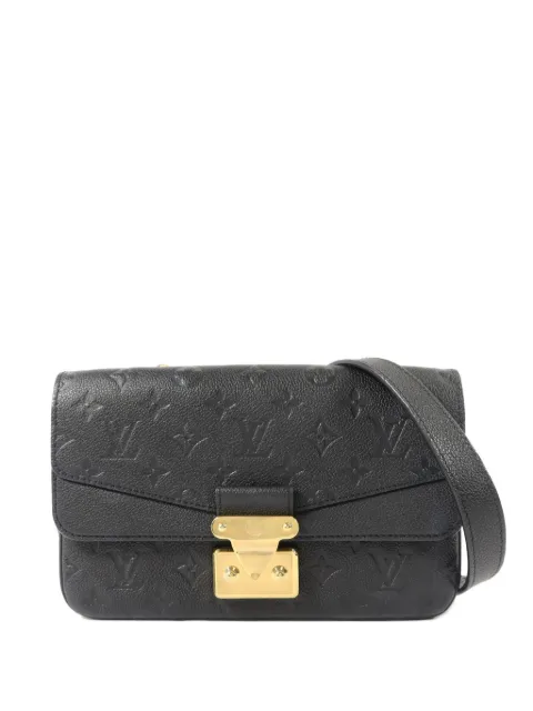 Louis Vuitton Pre-Owned Monogram Empreinte Marceau shoulder bag Black M46200