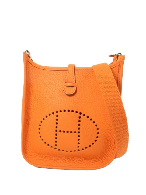 Hermès Pre-Owned TPM Evelyne shoulder bag Orange T9JPHW