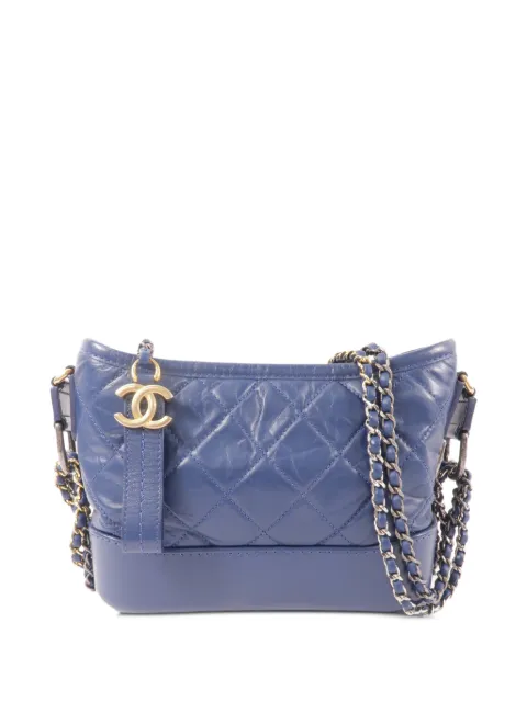 CHANEL Pre-Owned Gabrielle CC chain shoulder bag Blue GABRIELLESMALL