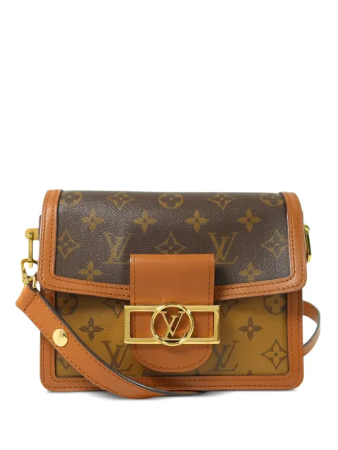 Louis Vuitton Pre-Owned mini Dauphine Monogram crossbody bag Brown M45959