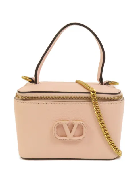 Valentino Garavani Pre-Owned VLogo vanity case Pink WP0T78RQR56Y