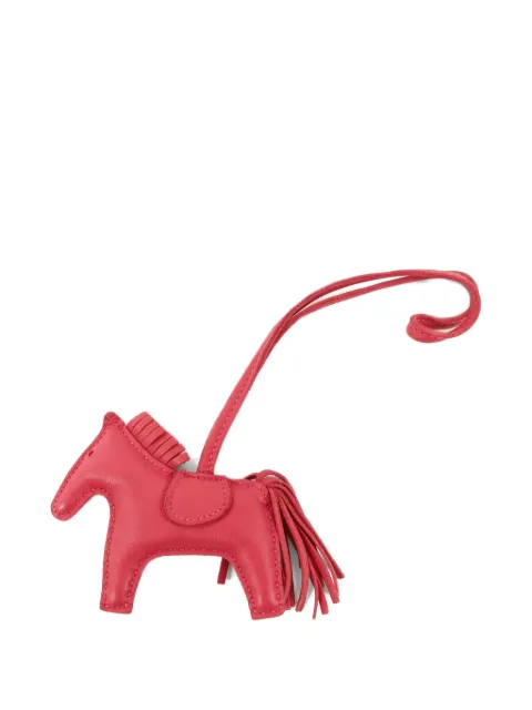 Hermès Pre-Owned Rodeo PM horse charm Pink Y