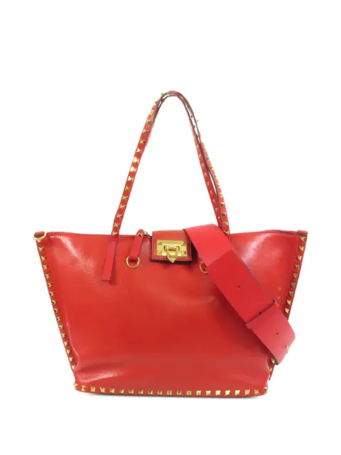Valentino Garavani Pre-Owned Rockstud shoulder bag Red SHOULDERBAG