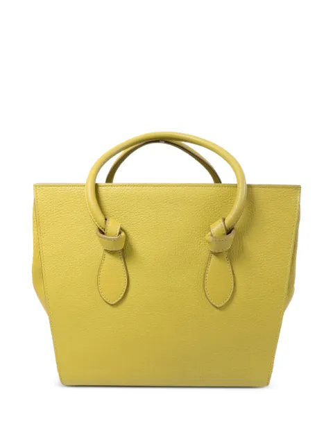 Celine Pre-Owned knotted-handle tote bag Yellow 175883
