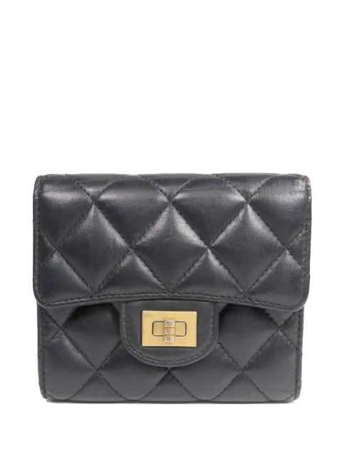CHANEL Pre-Owned CC 2.55 wallet Black A80832