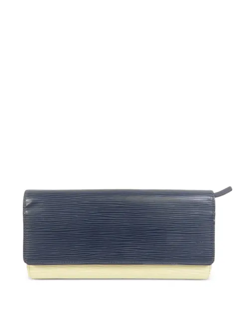 Louis Vuitton Pre-Owned Epi long wallet Blue M60394
