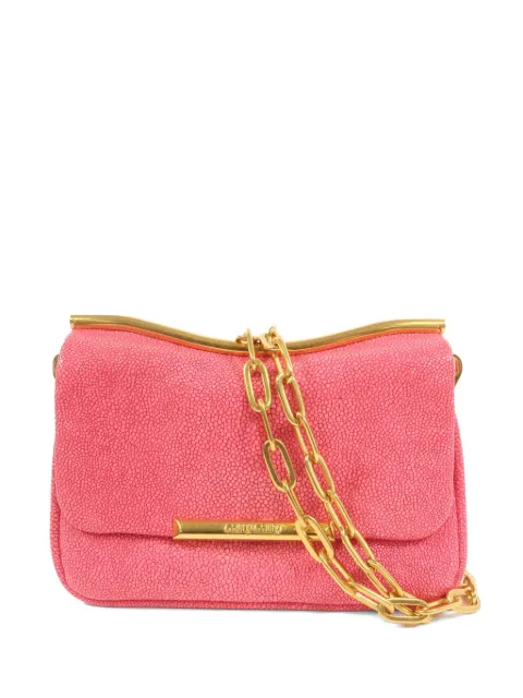 Miu Miu Pre-Owned chain-link-strap cross body bag Pink 2WAYSHOULDER