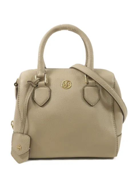 Tory Burch pebbled leather tote bag Neutrals SHOULDERBAG