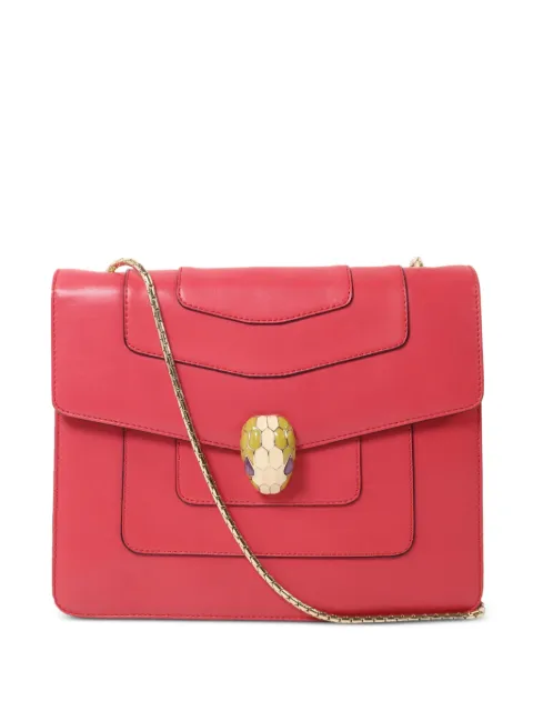 Bvlgari Pre-Owned Serpenti chain shoulder bag Pink SHOULDERBAG