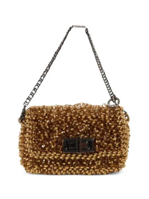 Anteprima Lucchetto Miniatura shoulder bag Gold LUCCHETTOMINIATURA