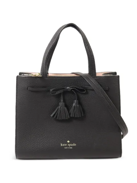 Kate Spade tassel-detail tote bag Black 2WAYSHOULDER