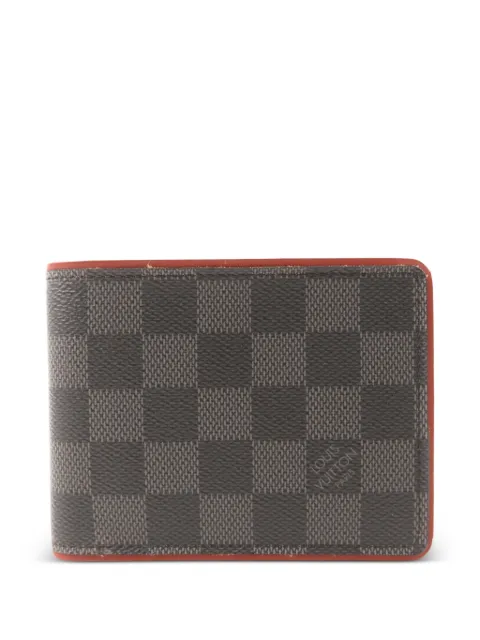 Louis Vuitton Pre-Owned Damier Graphite bi-fold wallet Grey N63260