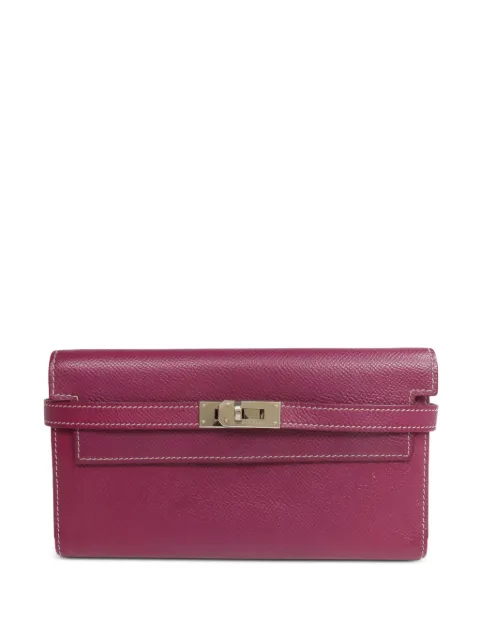Hermès Pre-Owned Kelly Epsom wallet Pink QEPSOM
