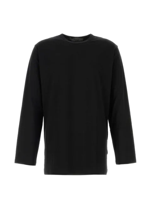 Y's long-sleeve oversized T-shirt Black MKT42076