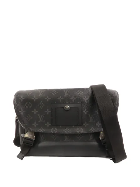 Louis Vuitton Pre-Owned Monogram Eclipse Voyager messenger bag Black M40511