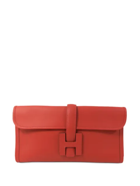 Hermès Pre-Owned Jige PM clutch bag Red TS5