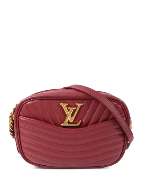 Louis Vuitton Pre-Owned GHW New Wave chain-strap shoulder bag Red M53683