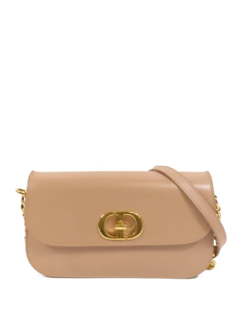 Christian Dior Pre-Owned Montaigne Avenue leather shoulder bag Neutrals MONTAIGNEAVENUE