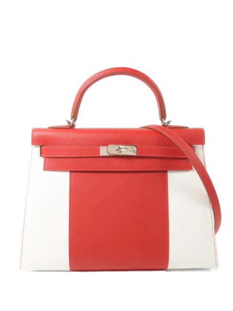 Hermès Pre-Owned Kelly 32 Epsom tote bag Red R01Q5PHW