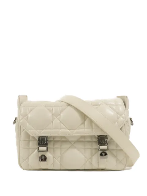 Christian Dior Pre-Owned small Diorcamp shoulder bag Neutrals KG6ERAA1SW8HME