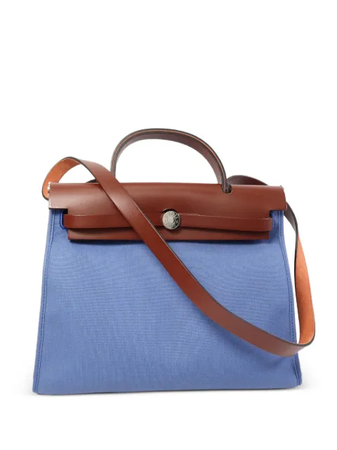 Hermès Pre-Owned PM Herbag tote bag Blue XR255