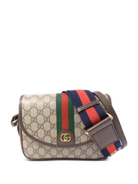 Gucci Pre-Owned Ophidia GG crossbody bag Neutrals 722117