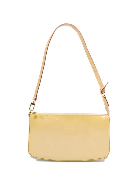 Louis Vuitton Pre-Owned Lexington Monogram Vernis shoulder bag Yellow M91010