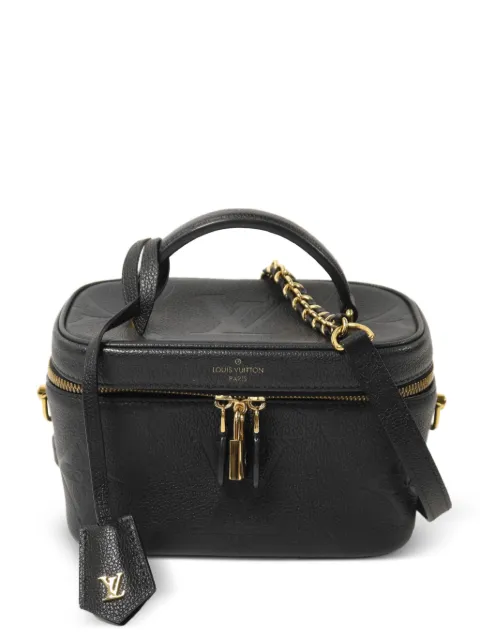Louis Vuitton Pre-Owned Monogram Empreinte Vanity Case shoulder bag Black M45598