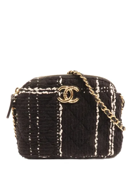 CHANEL Pre-Owned CC turn-lock shoulder bag Black MINICLUTCHWITHCHAINBAG