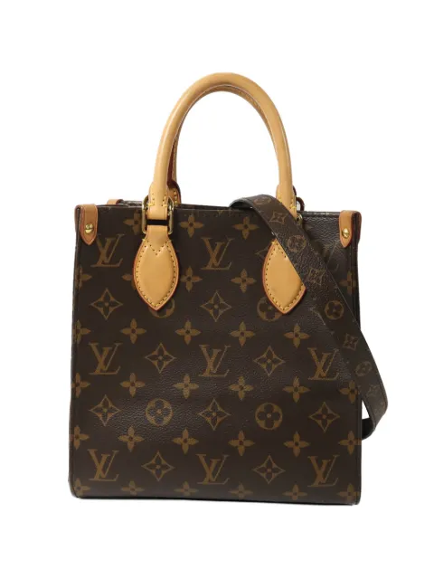 Louis Vuitton Pre-Owned Monogram Sac Plat BB tote bag Brown M46265