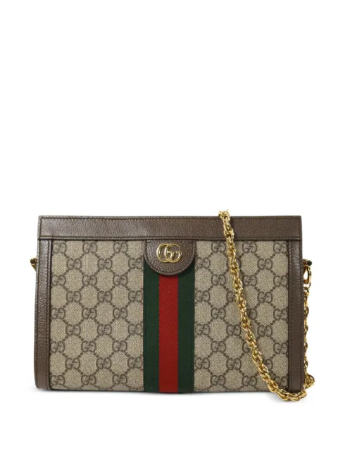 Gucci Pre-Owned Ophidia GG crossbody bag Neutrals 503877