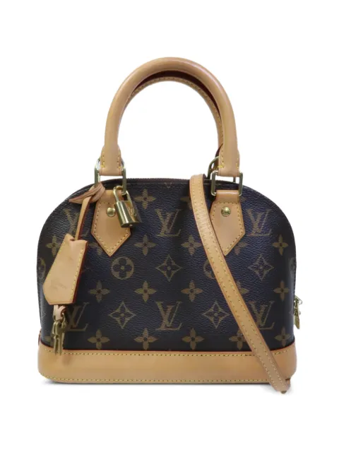 Louis Vuitton Pre-Owned Alma BB Monogram handbag Brown M53152
