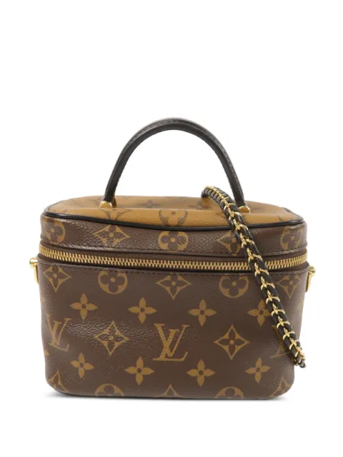 Louis Vuitton Pre-Owned PM Vanity Monogram Reverse canvas tote bag Brown M45165