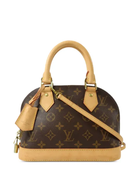 Louis Vuitton Pre-Owned Alma BB Monogram tote bag Brown M53152