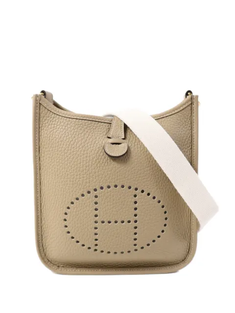 Hermès Pre-Owned 2021 Evelyne TPM shoulder bag Neutrals ZS2GHW