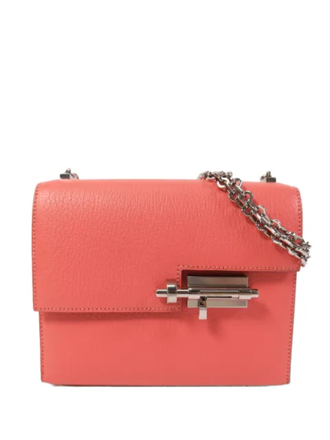 Hermès Pre-Owned Verrou chain cross body bag Pink CU5PHW