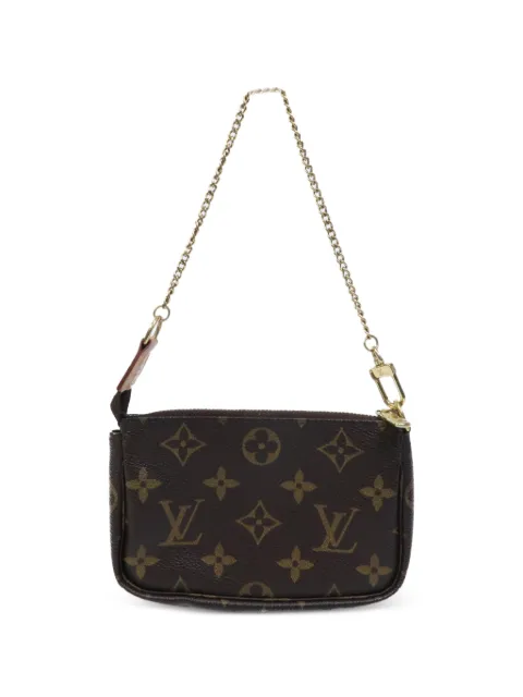 Louis Vuitton Pre-Owned Monogram Mini Pochette Accessoires shoulder bag Brown M58009