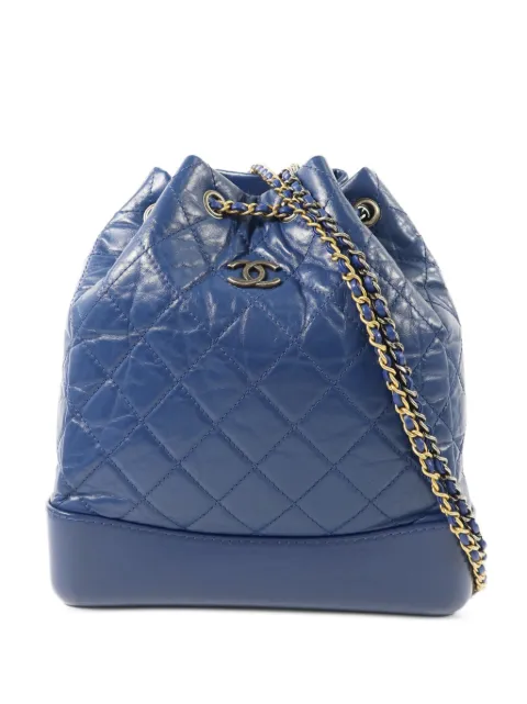 CHANEL Pre-Owned Gabrielle CC backpack Blue GABRIELLEBACKPACK